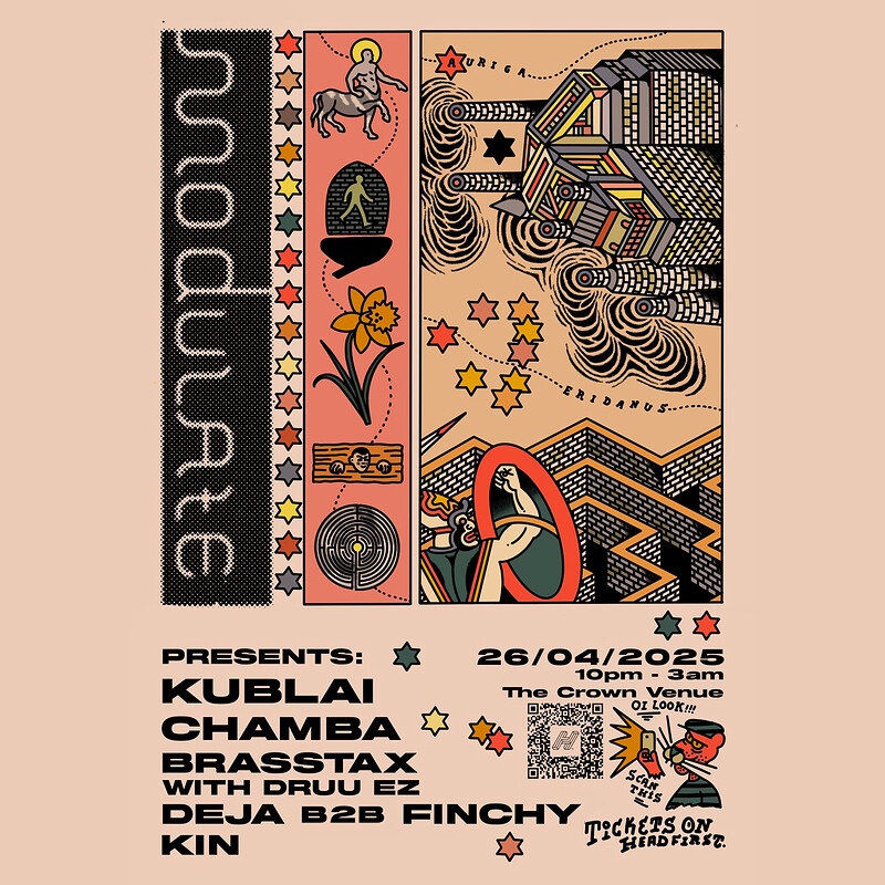 Modulate Presents: Kublai and Chamba at The Crown