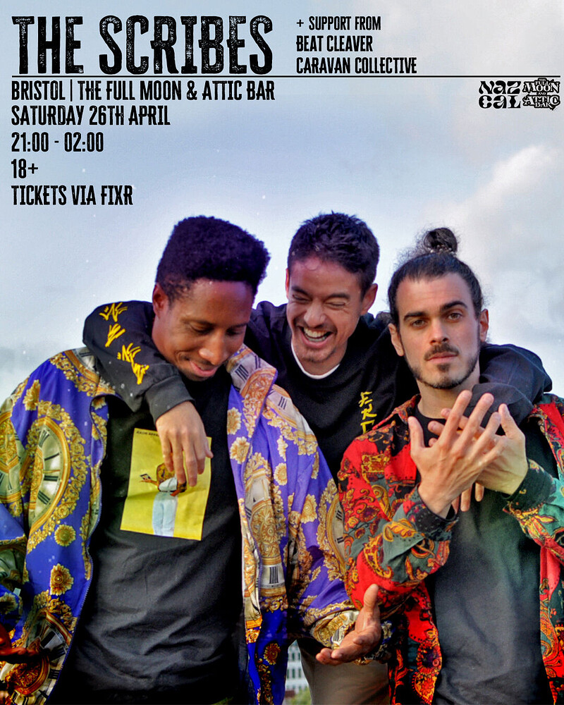 The Scribes + Support at The Full Moon & Attic Bar