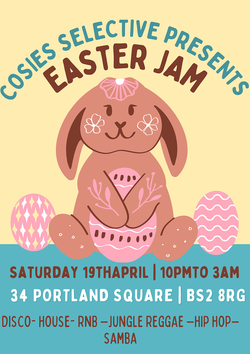 Cosies Selective Presents: Easter Jam at Cosies