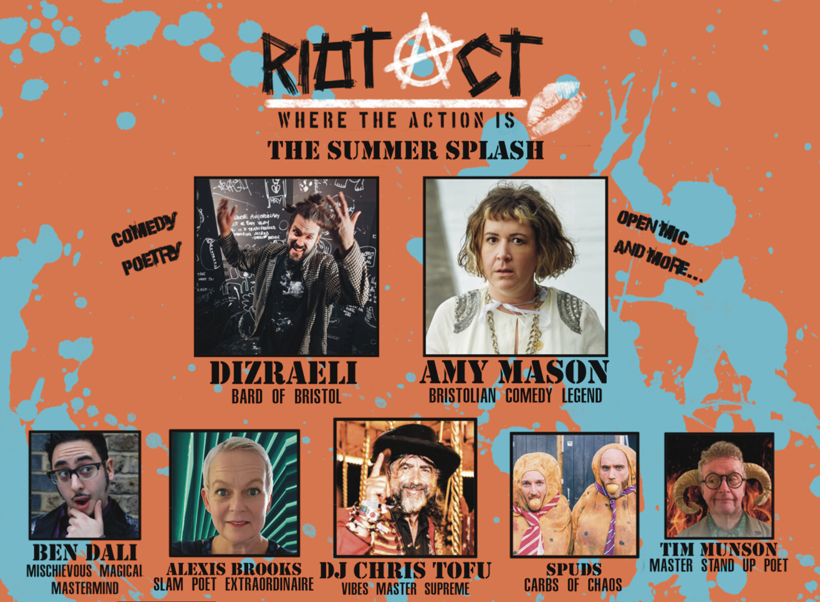 RIOT ACT: Dizraeli, Amy Mason, Chris Tofu & More at Loco Klub