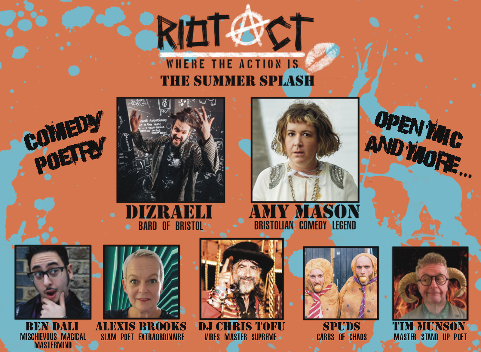 RIOT ACT: Dizraeli, Amy Mason, Chris Tofu & More at Loco Klub