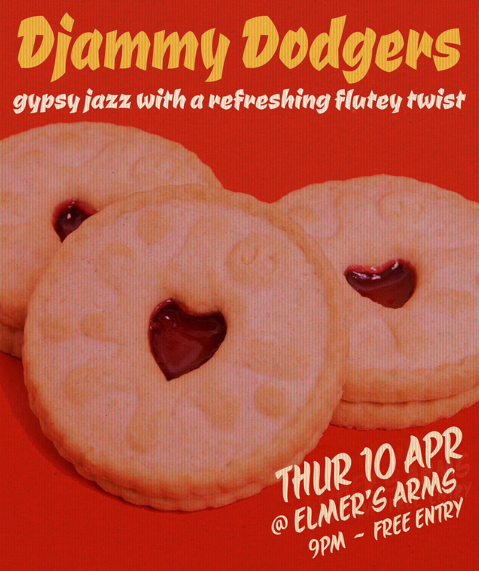 D'jammy Dodgers at The Elmer's Arms