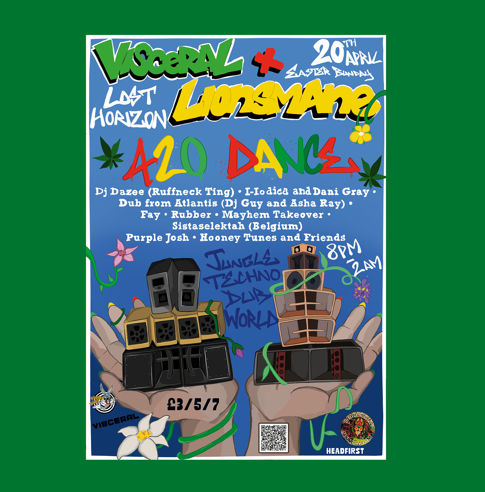 Visceral and Lionsmane: A 420 Dance at Lost Horizon