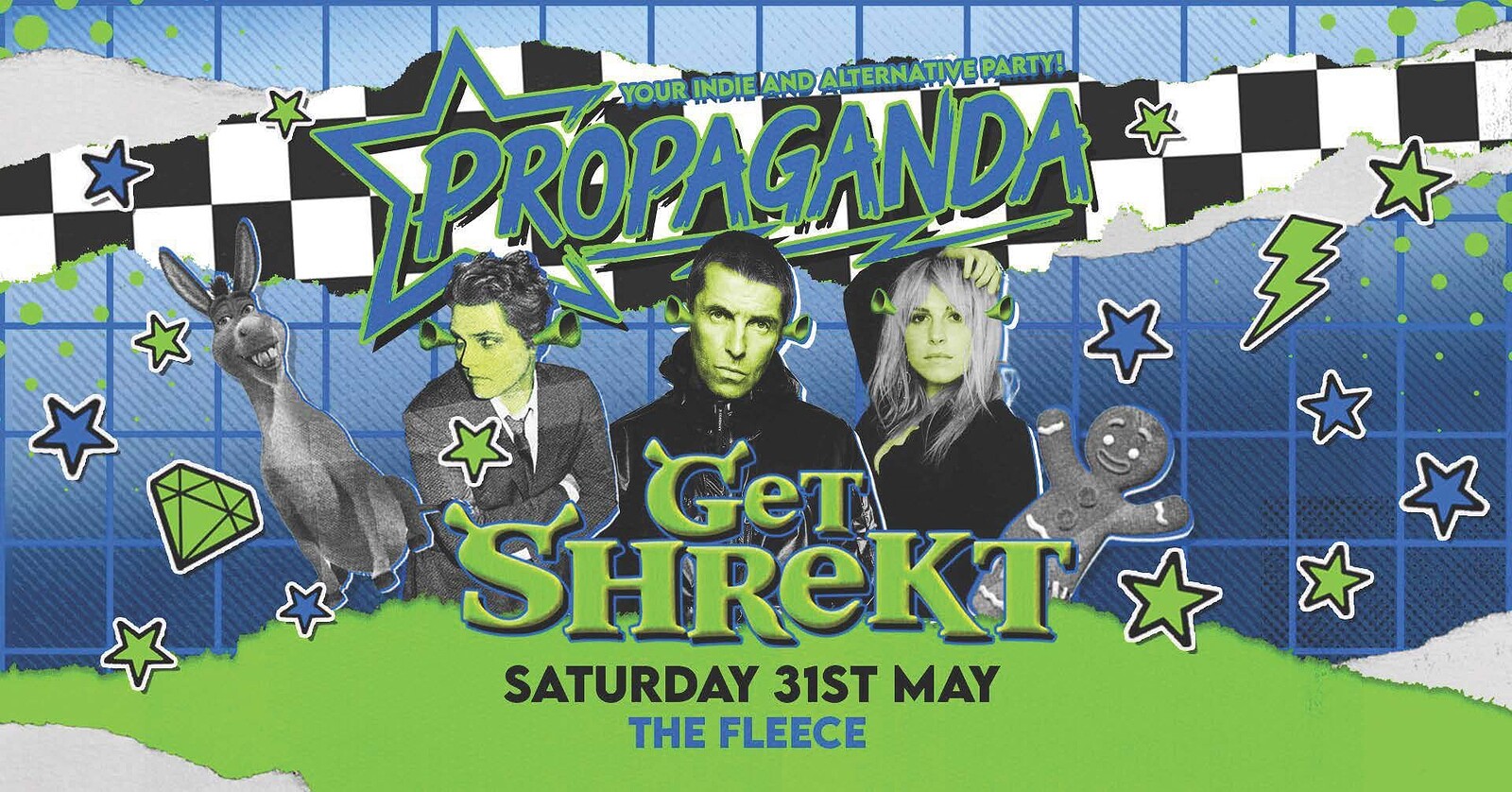 Propaganda Bristol - Get Shrekt Party at The Fleece