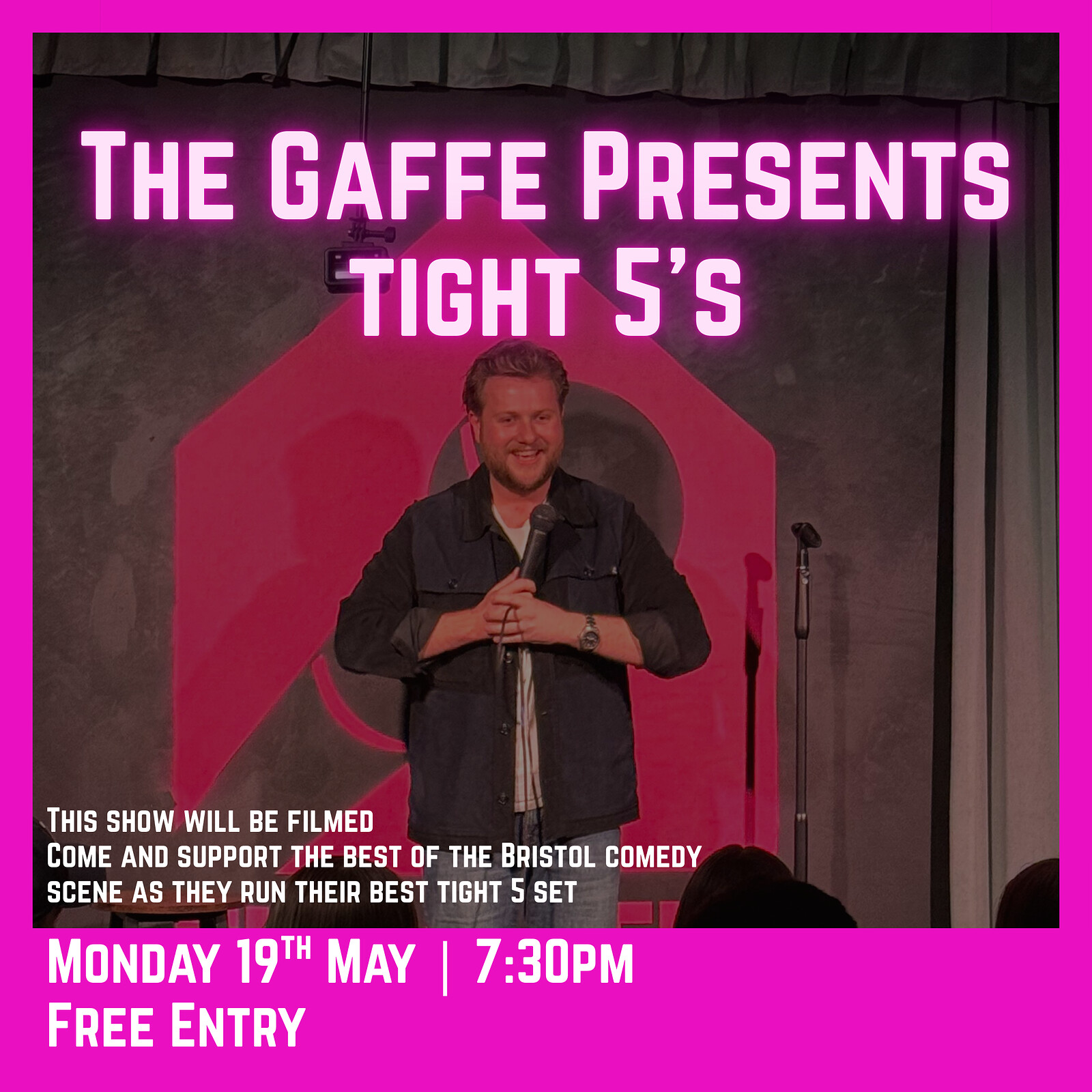 The Gaffe Presents: Tight 5's at The Gaffe Comedy Club