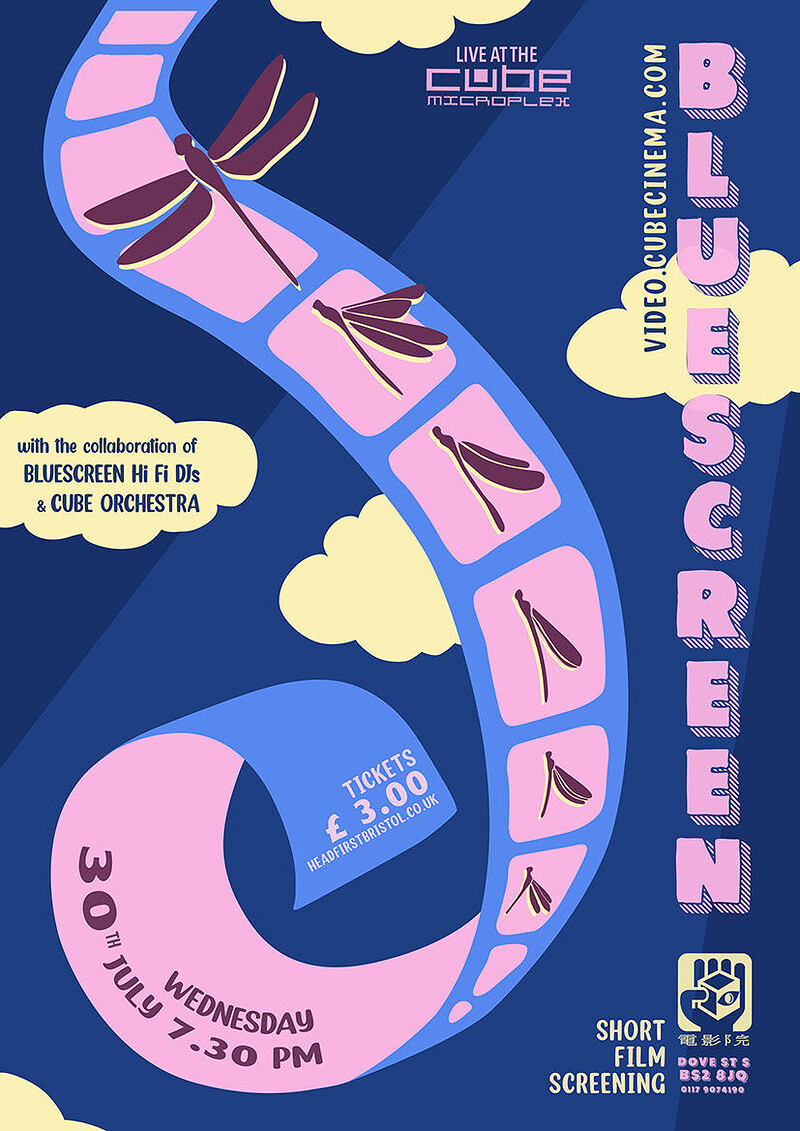 Bluescreen at The Cube