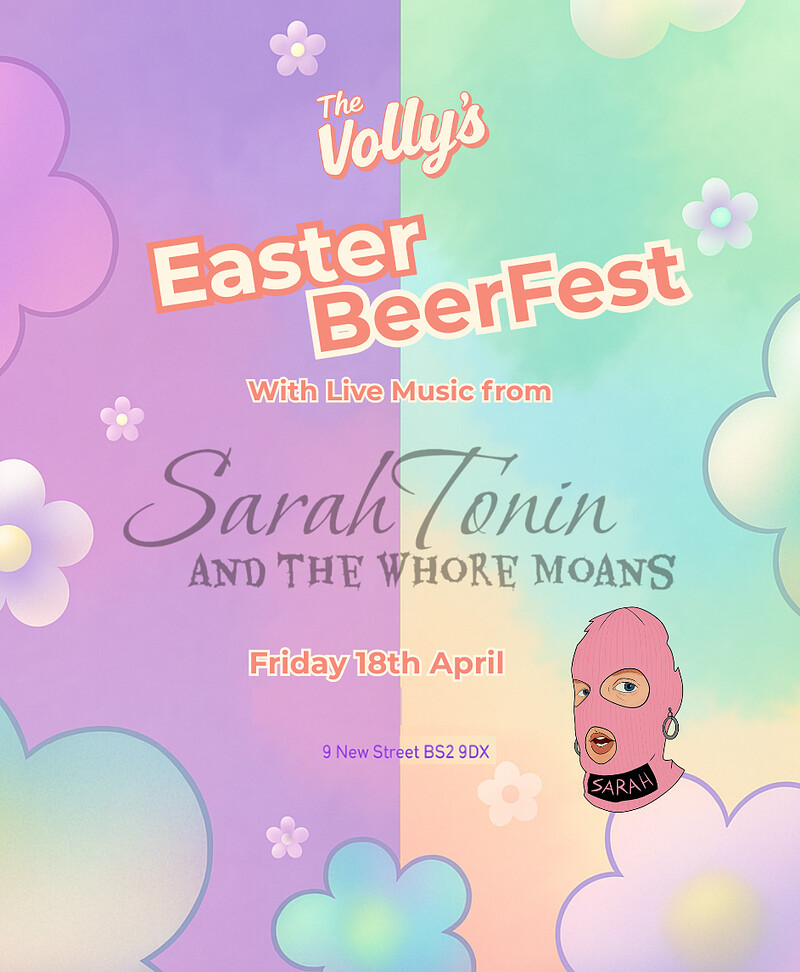Sarah Tonin & the Whore Moans @ the Volly at The Volunter Tavern