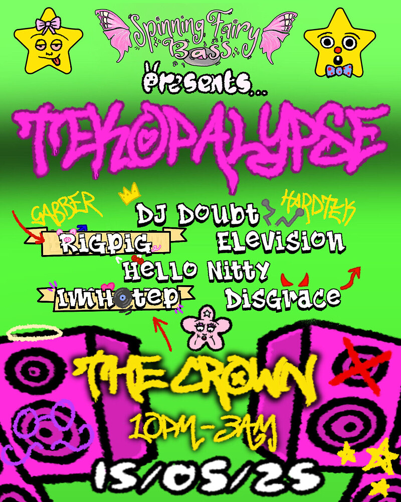Tekopalypse at The Crown
