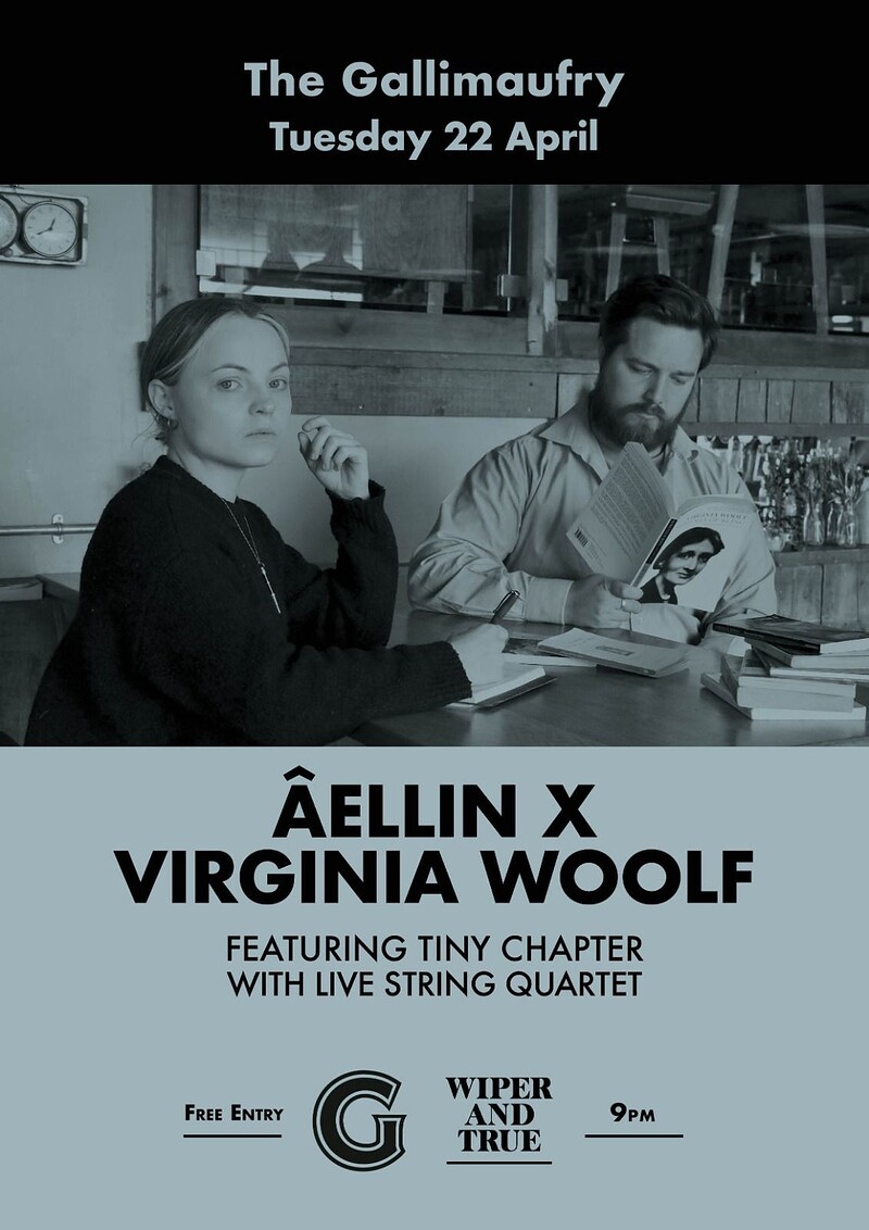 ÂELLIN X Virginia Woolf at The Gallimaufry