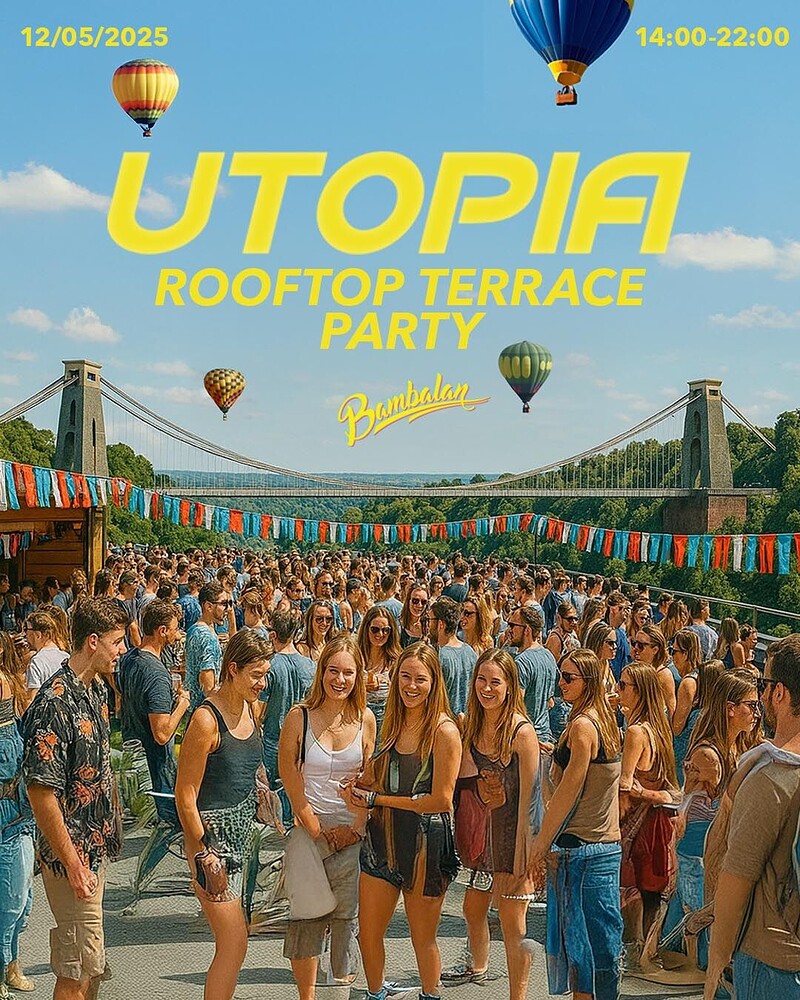 Utopia Rooftop Terrace Party at Bambalan