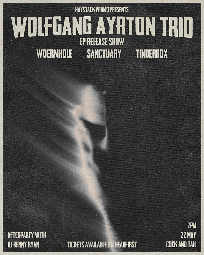 Wolfgang Ayrton Trio Ep Release Show at The Cock and Tail