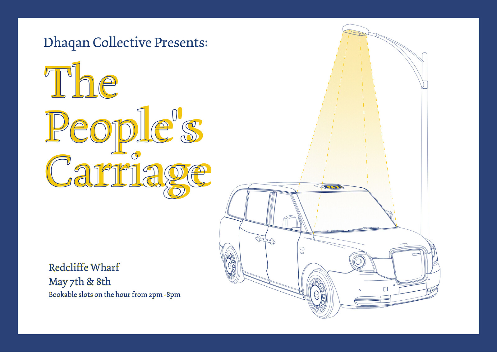 The People’s Carriage – Dhaqan Collective at Redcliffe Wharf