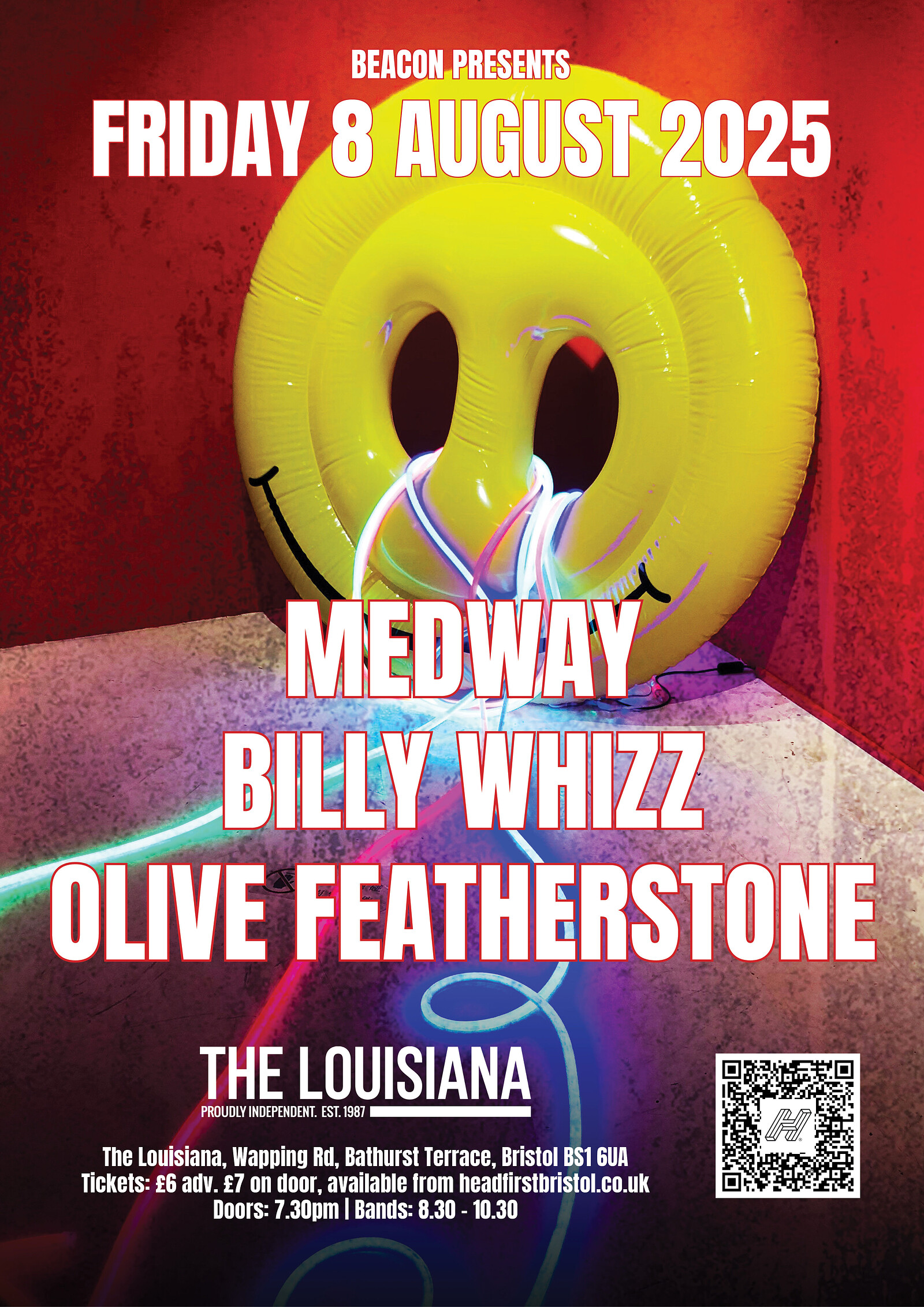 Medway, Billy Whizz, OFeatherstone at The Louisiana