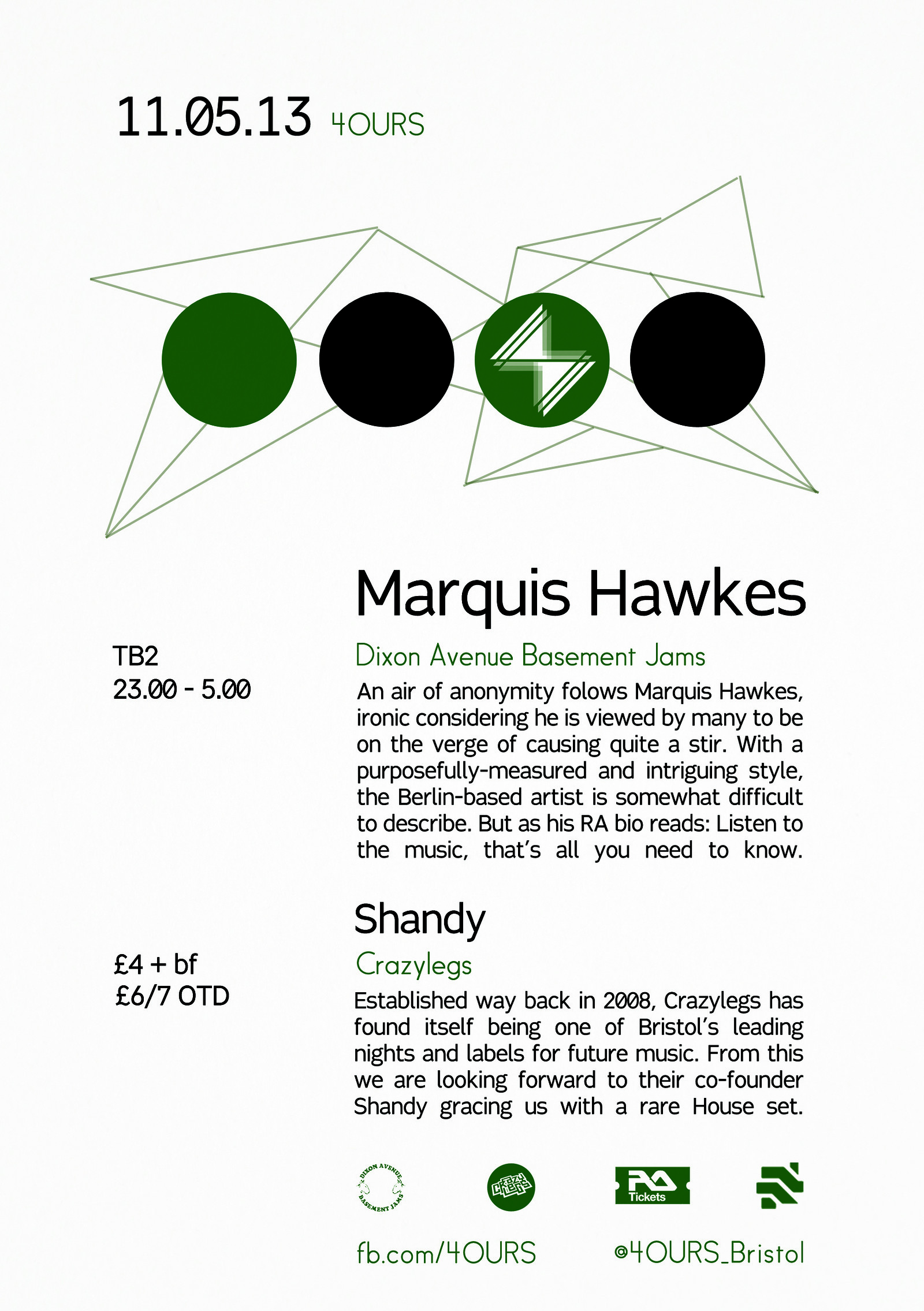 4ours Presents Marquis Hawkes at Tb2