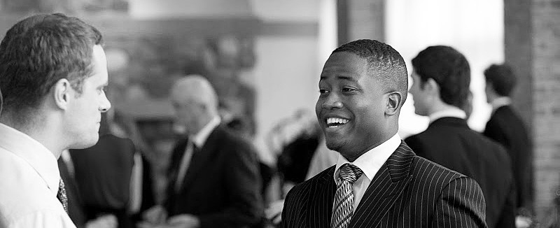 Young Entrepreneur Networking at The Square Club