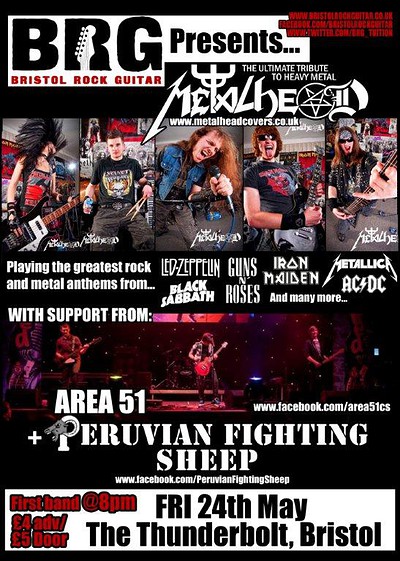 Bristol Rock Guitar Presents: at The Thunderbolt