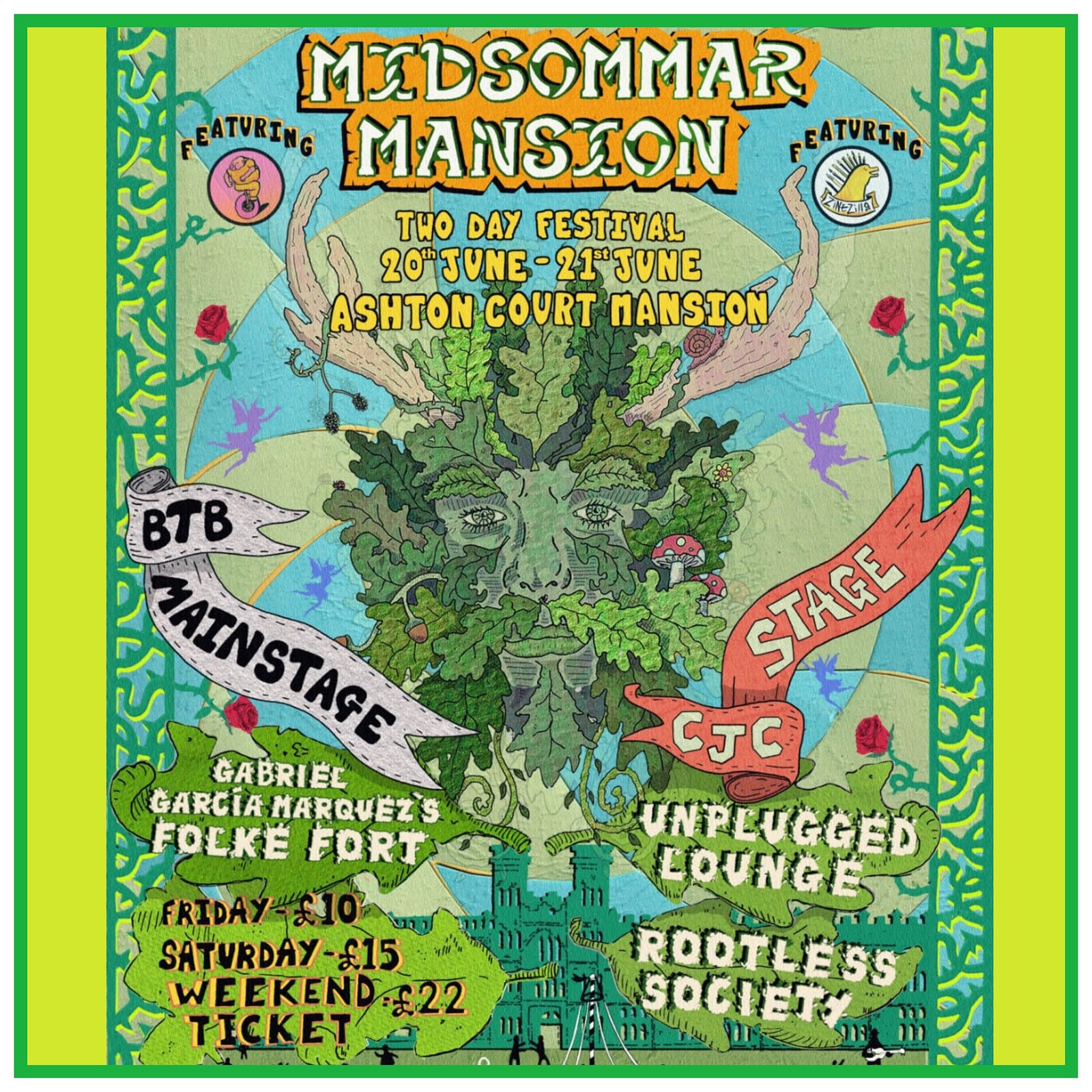 MIDSOMMER MANSION - FRIDAY at Ashton Court