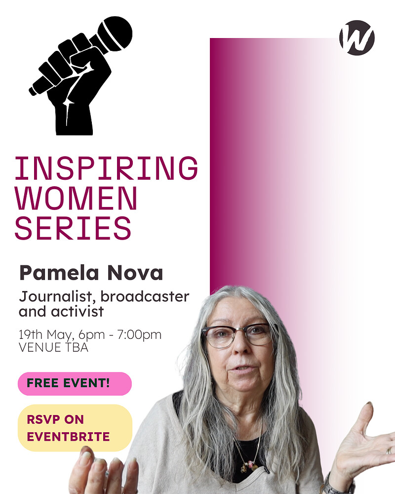 Inspiring Women Talk: Pamela Nova at Easton Community Centre