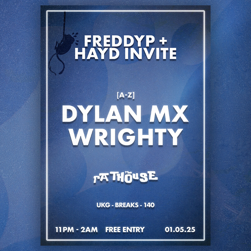 FreddyP + Hayd Invite: Dylan MX + Wrighty at The Mothers Ruin