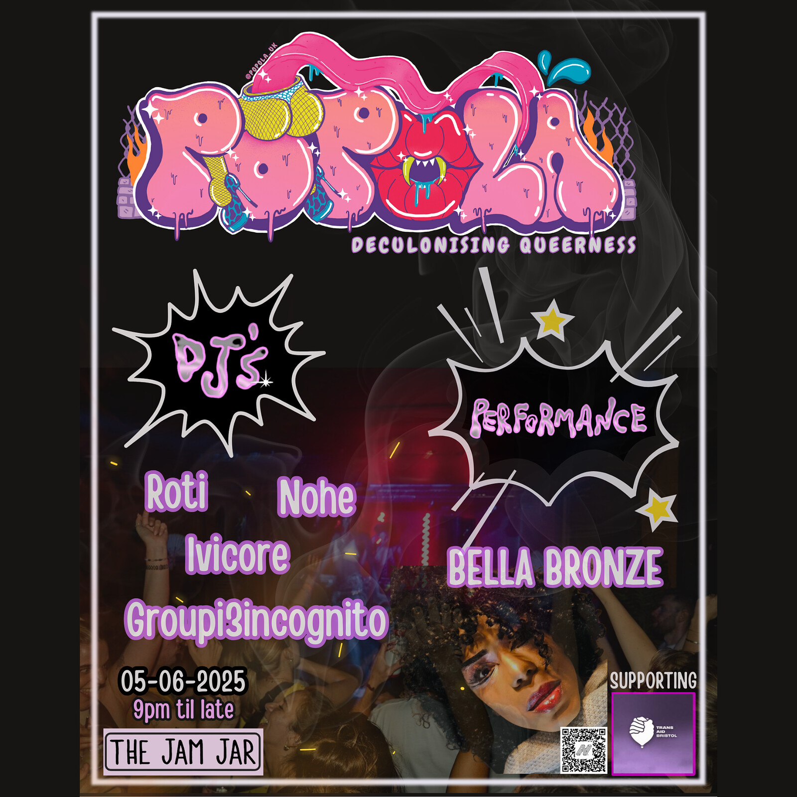 Popola: Special Edition w Trans Aid Bristol at The Jam Jar