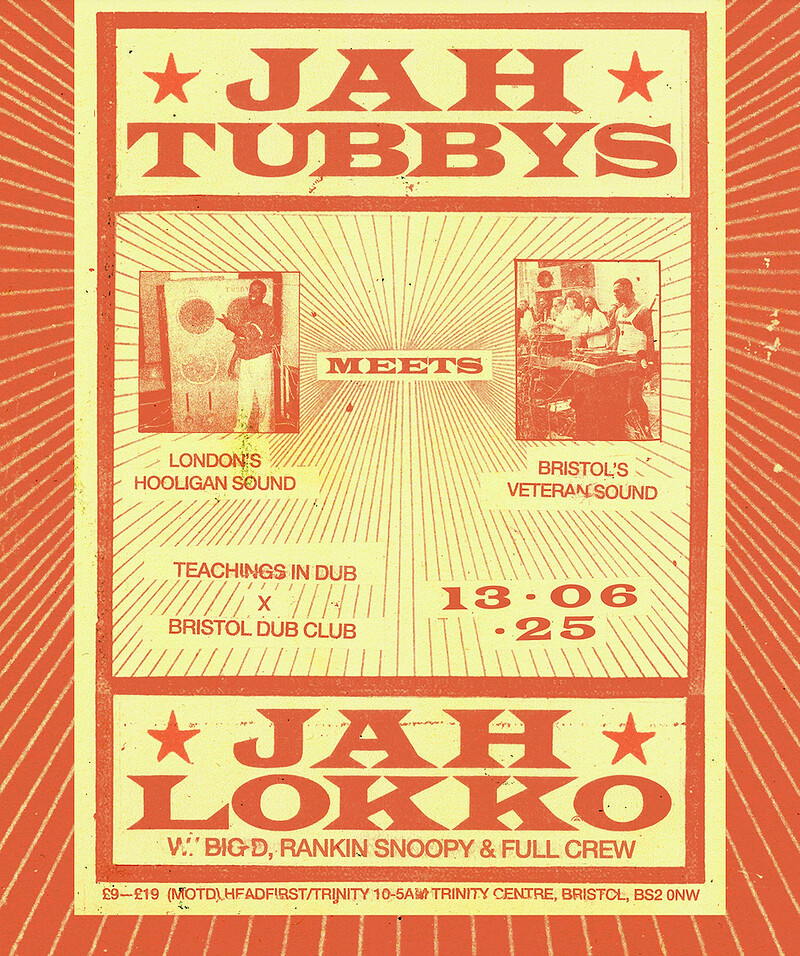 Teachings in Dub - Jah Tubbys vs Jah Lokko at The Trinity Centre