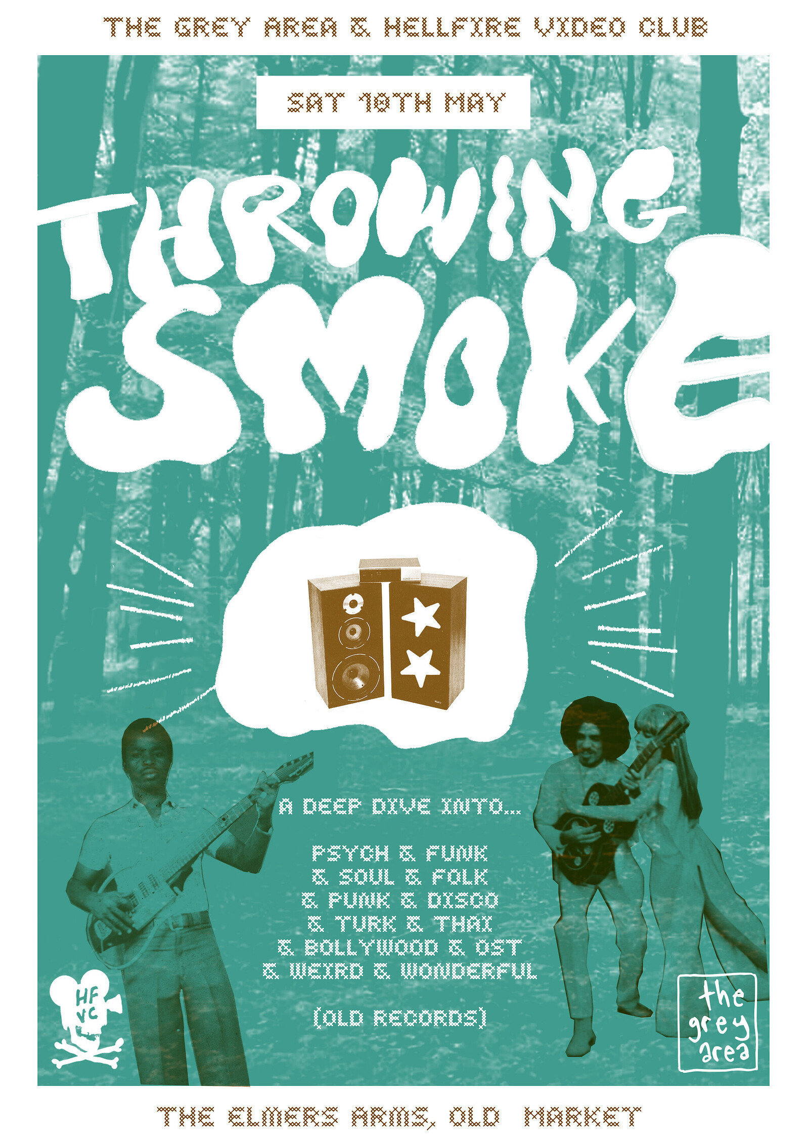 THROWING SMOKE at The Elmer's Arms