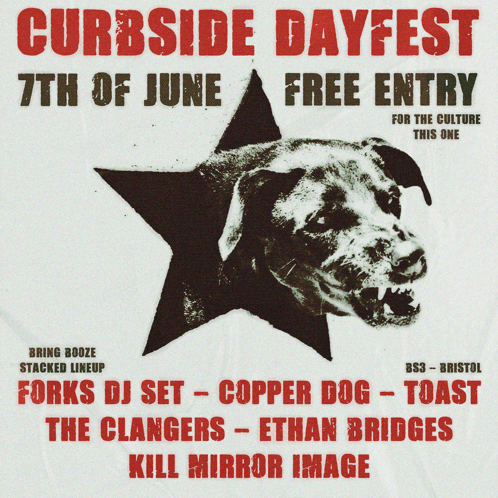 Curbside Skatepark Punk Dayfest at Curbside Skatepark
