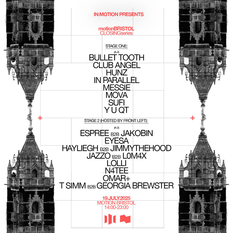 Motion Closing Series: bullet tooth, Y U QT ++ at Motion
