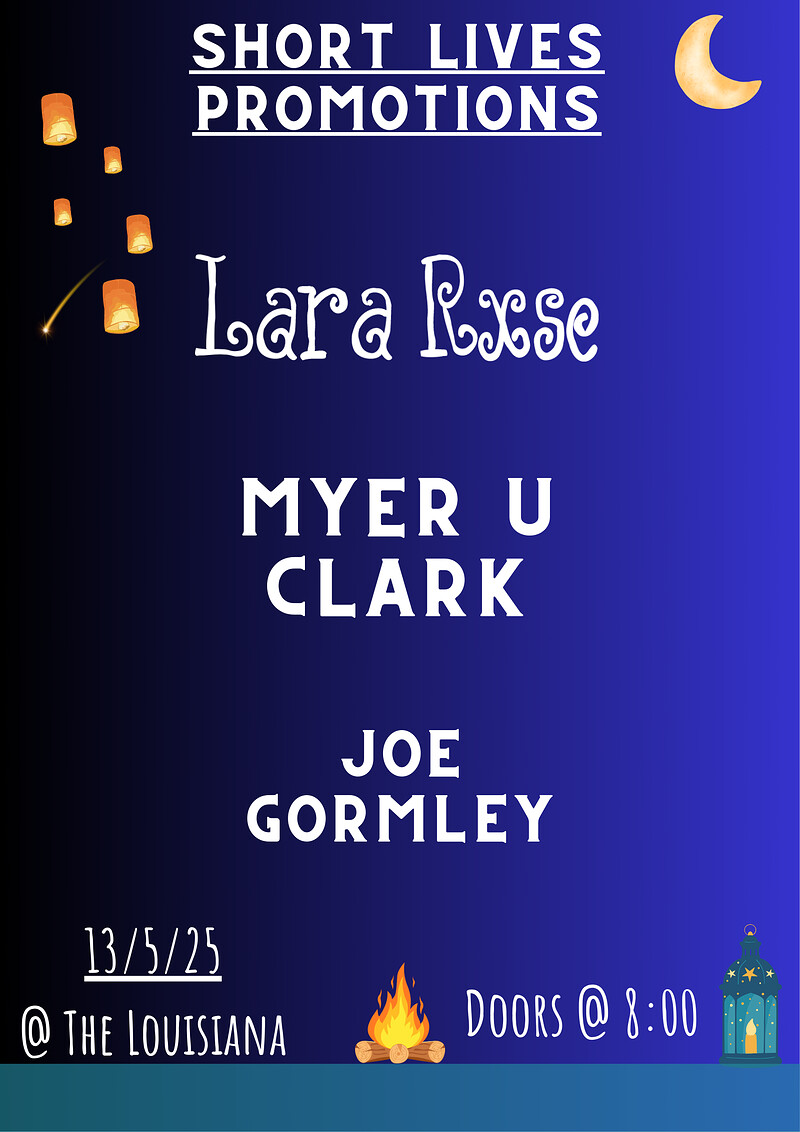Lara Rxse, Myer U Clark, Joe Gormley at The Louisiana
