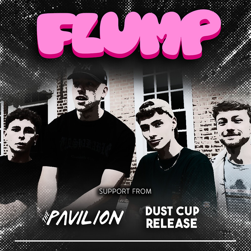 Flump + The Pavilion + Dust Cup Release at The Louisiana
