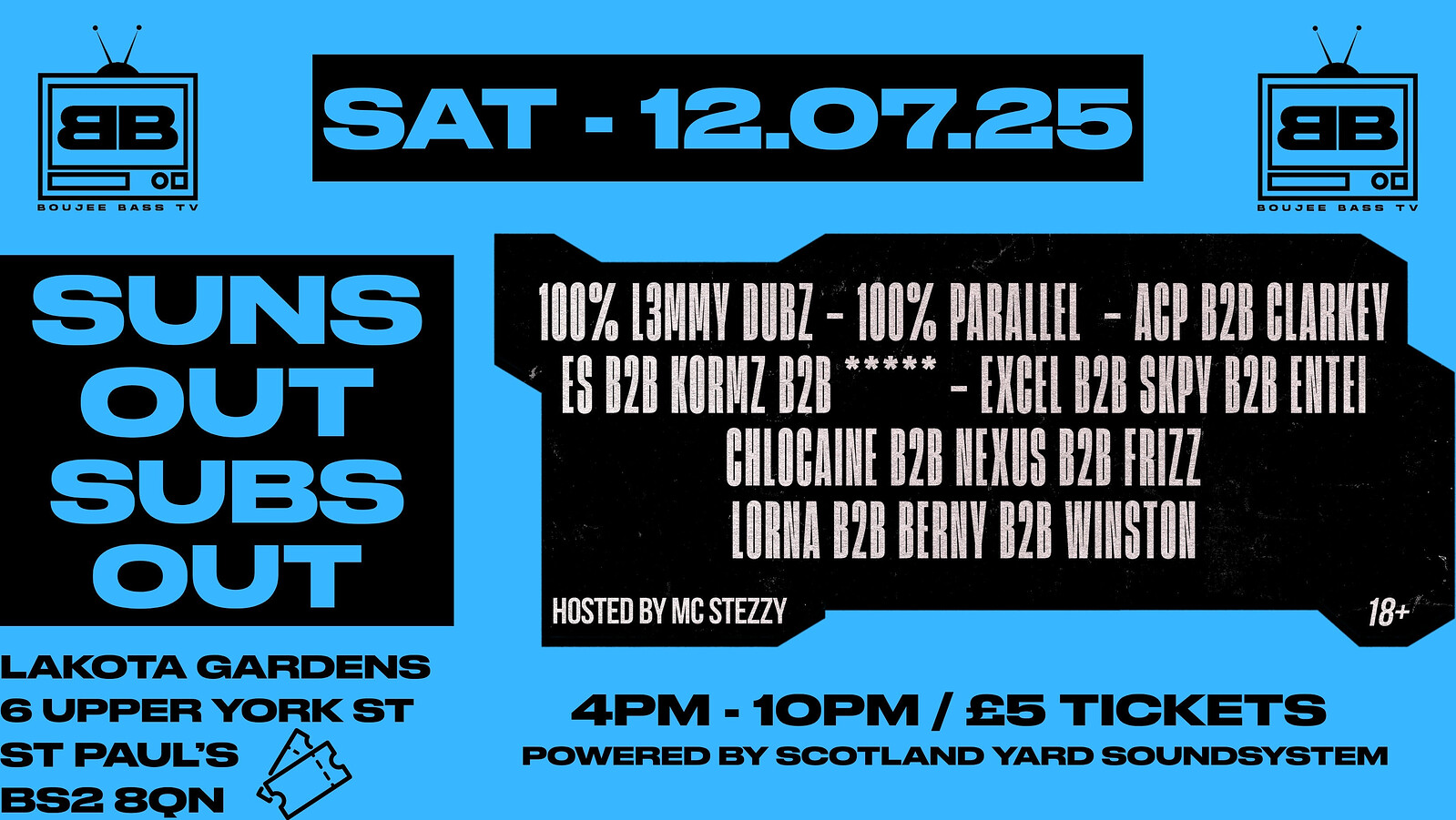 BoujeeBass TV Presents: 'Suns Out Subs Out' at Lakota