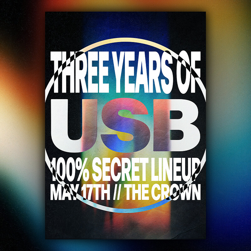 3 years of USB at The Crown