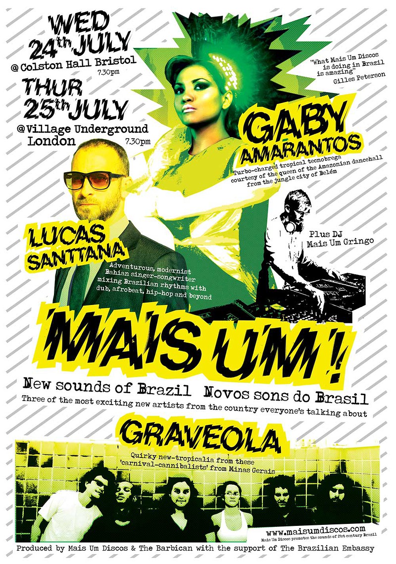 Mais Um at Colston Hall