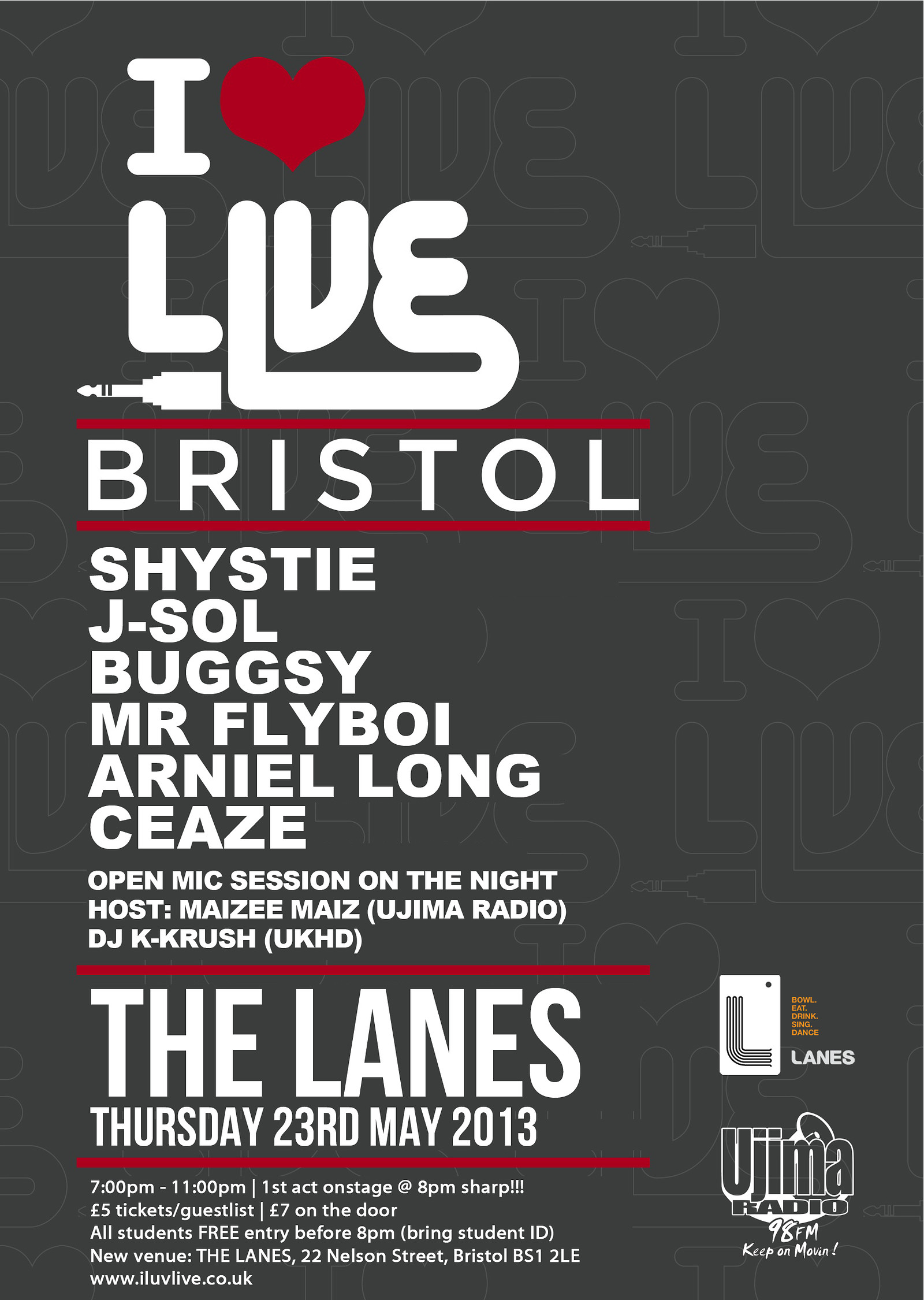 Iluvlive Bristol at The Lanes