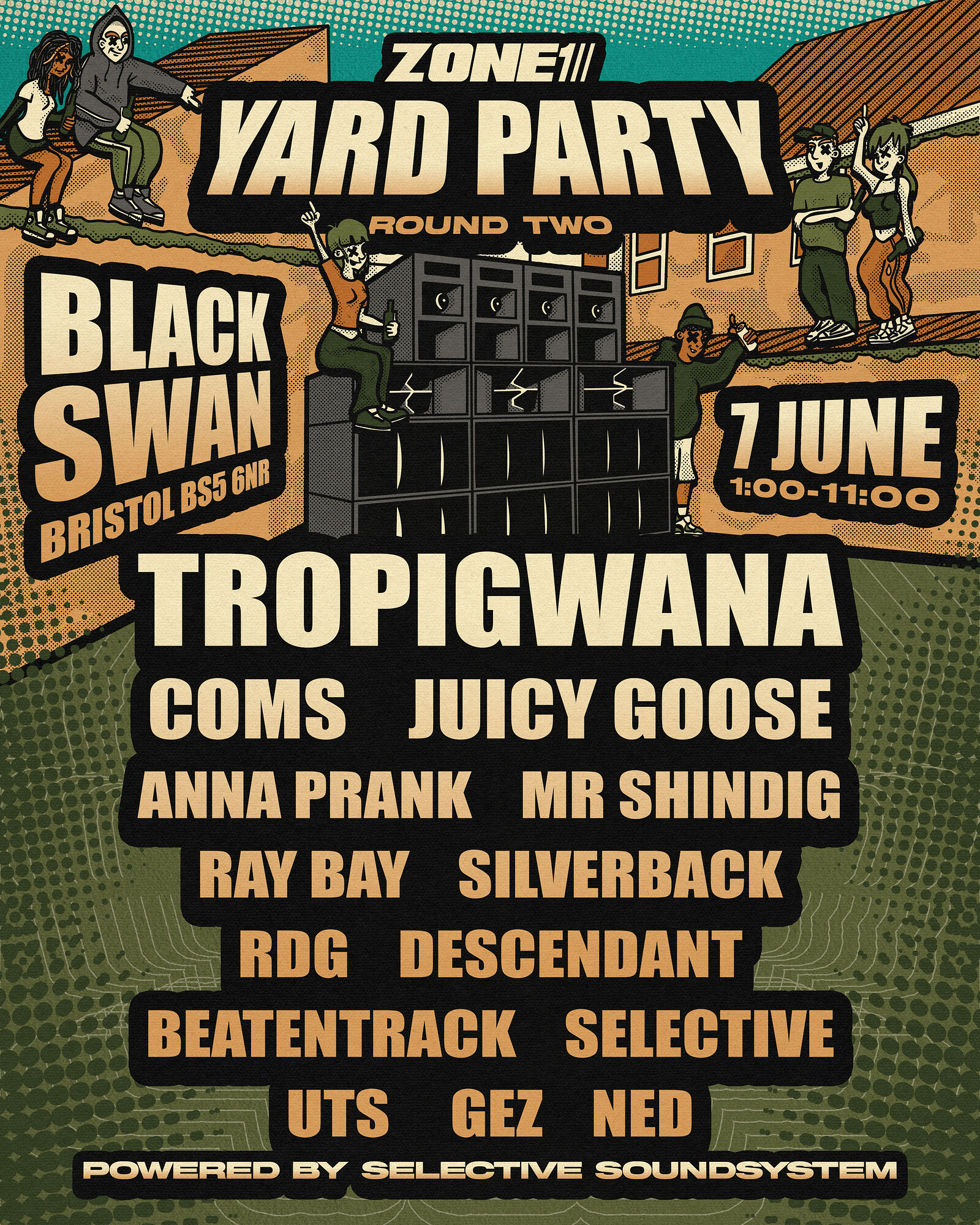 ZONE 1 - BLACK SWAN YARD PARTY at The Black Swan