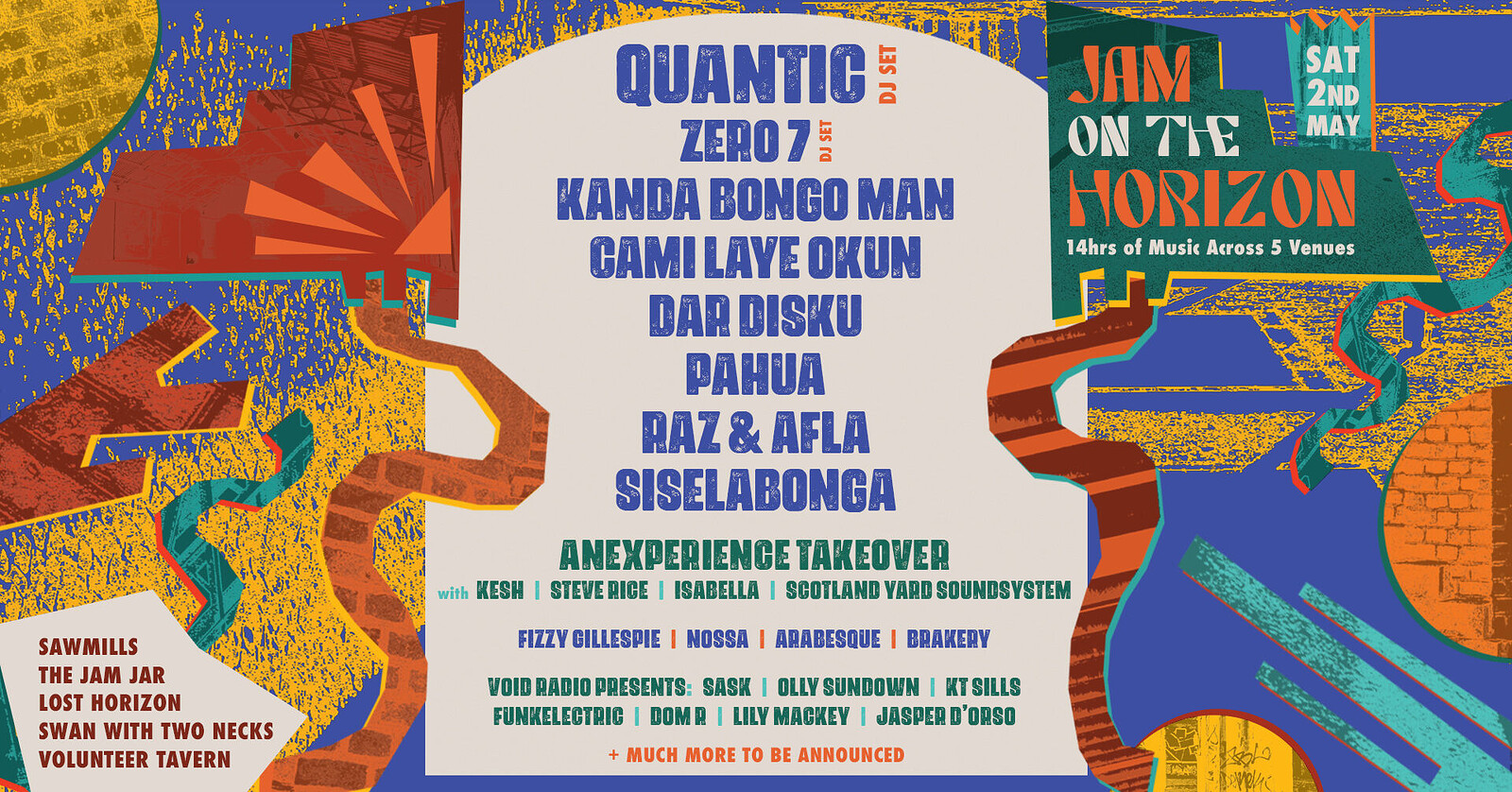 Jam on the Horizon 2026 at The Jam Jar