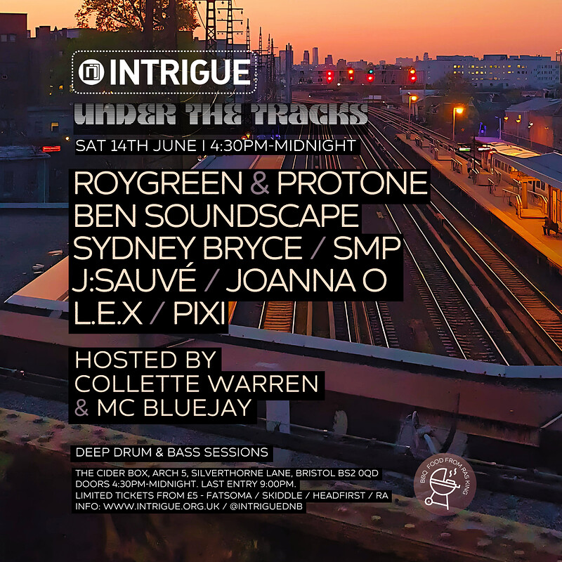 Intrigue: Under The Tracks - Day Party at The Cider Box Tap Room