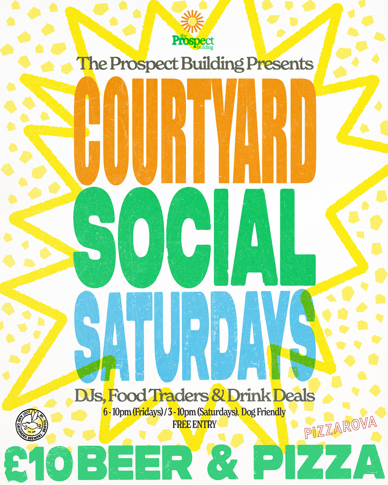 Courtyard Socials - Saturday at The Prospect Building
