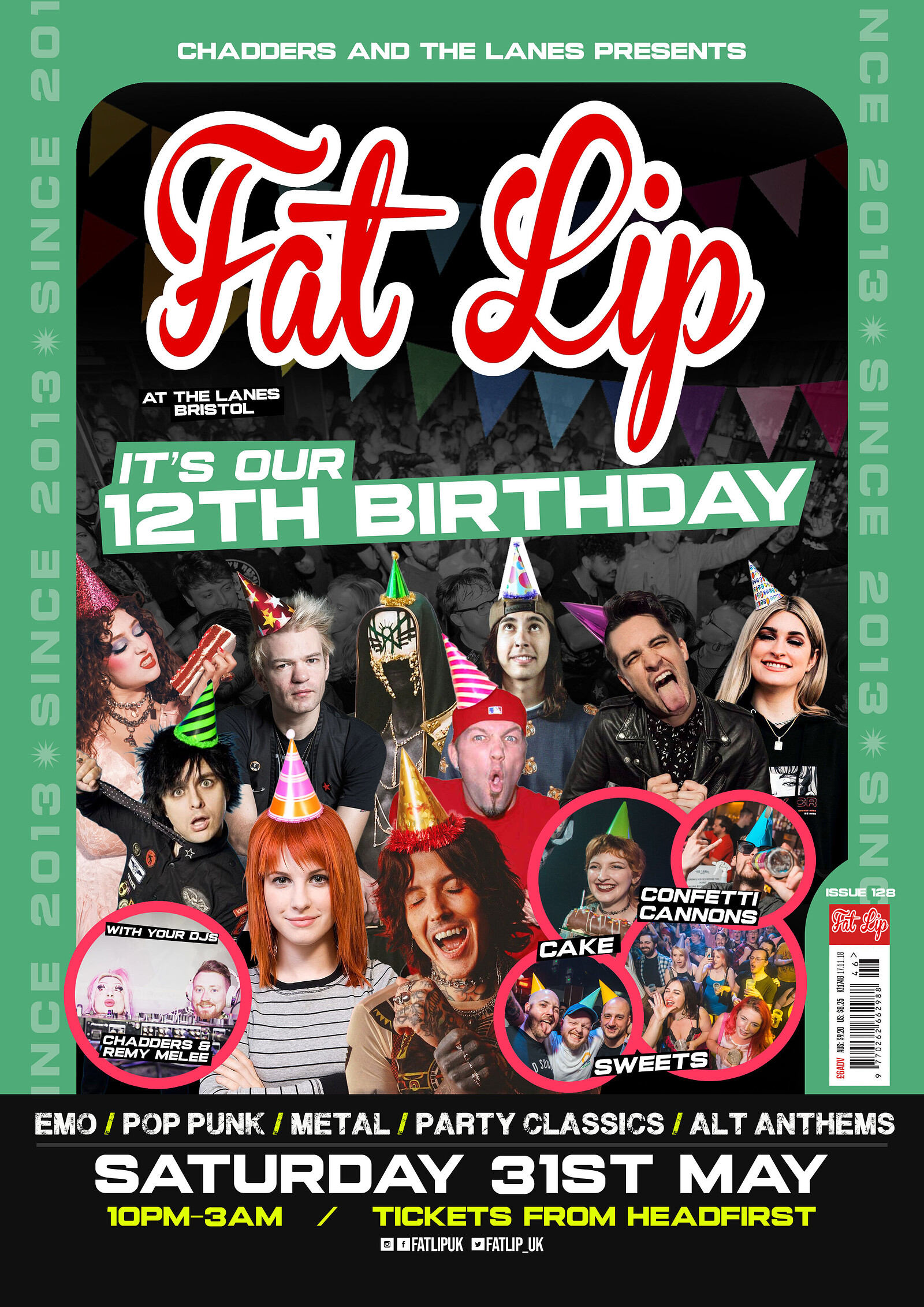 ★ FAT LIP ★ 12th Birthday Party at The Lanes