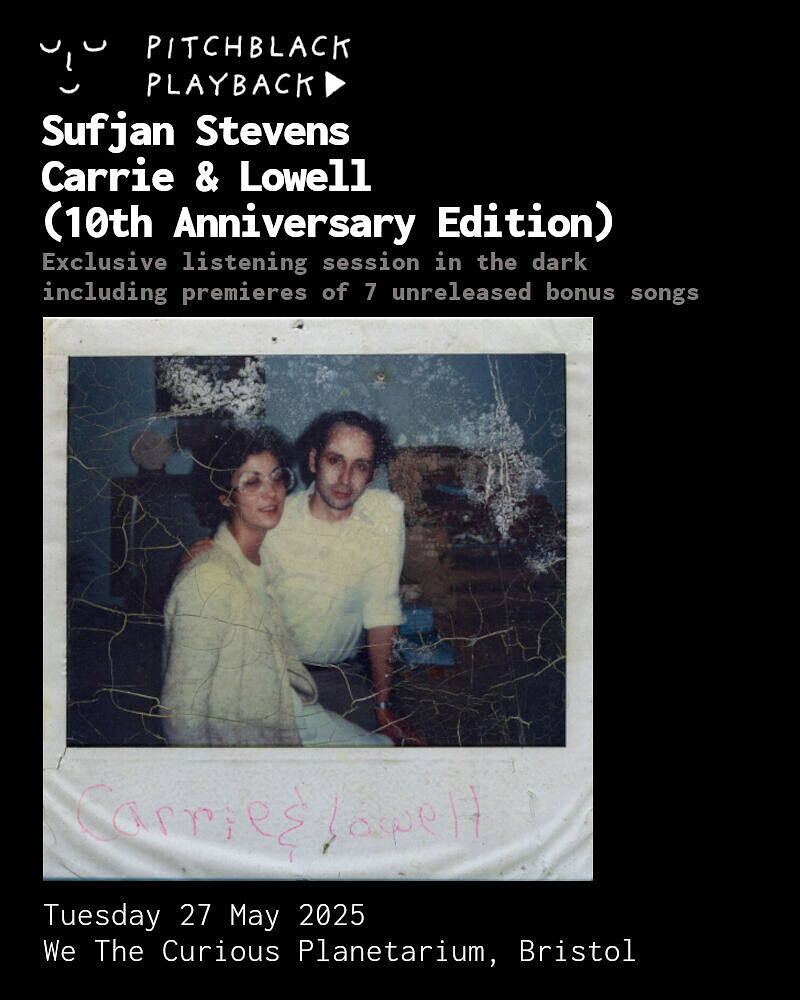 Sufjan Stevens 'Carrie & Lowell' 10th Anniversary at We The Curious Planetarium