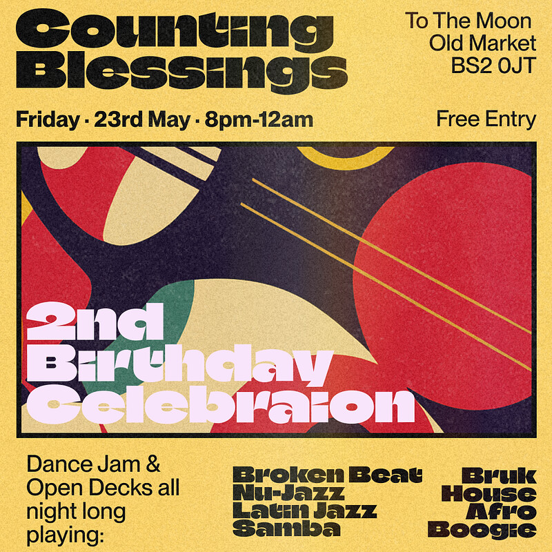 Counting Blessings 2nd Birthday Celebration at To The Moon