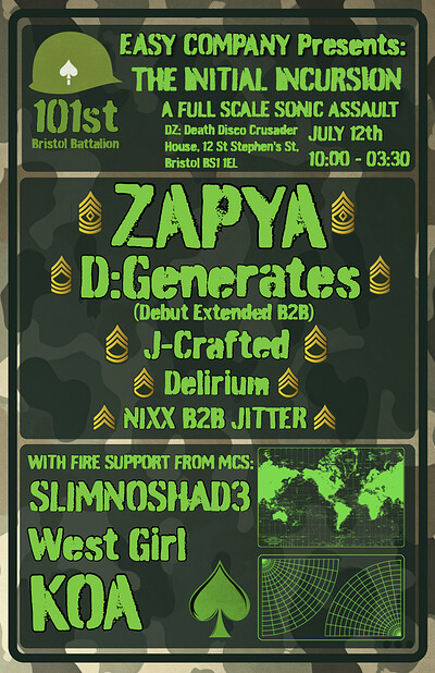 Easy Company: THE INITIAL INCURSION at Death Disco