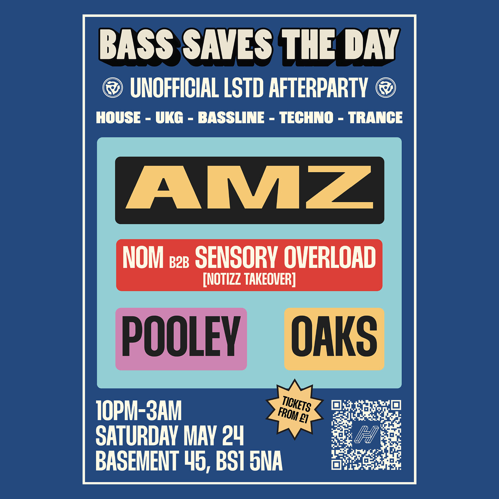 Bass Saves The Day - LSTD Afterparty at Basement 45