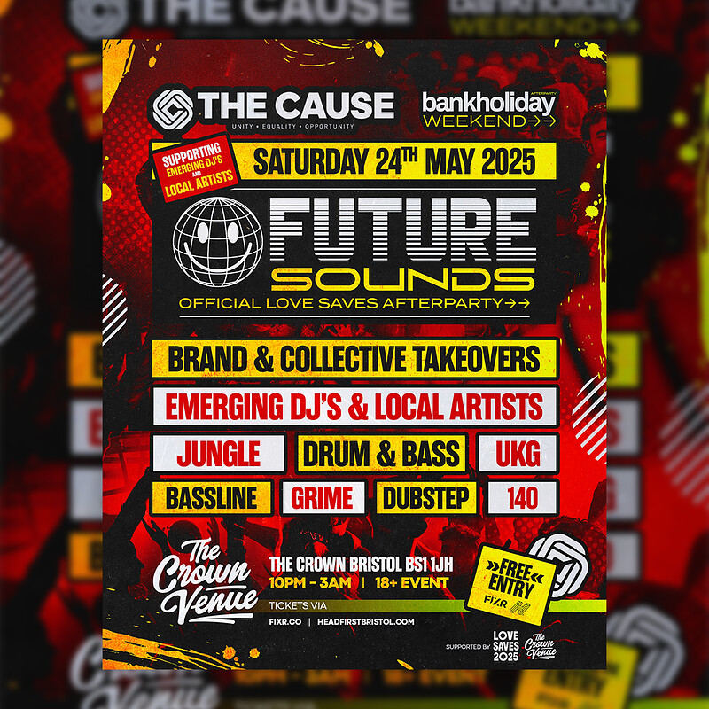 The Cause: Love Saves The Day After Party at The Crown