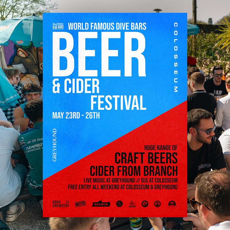 World Famous Dive Bars Beer & Cider Festival at The Greyhound & The Colosseum
