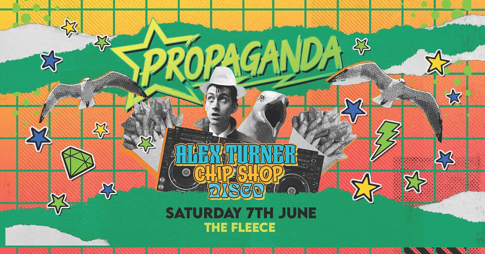 Propaganda Bristol- Alex Turner's Chip Shop Disco at The Fleece