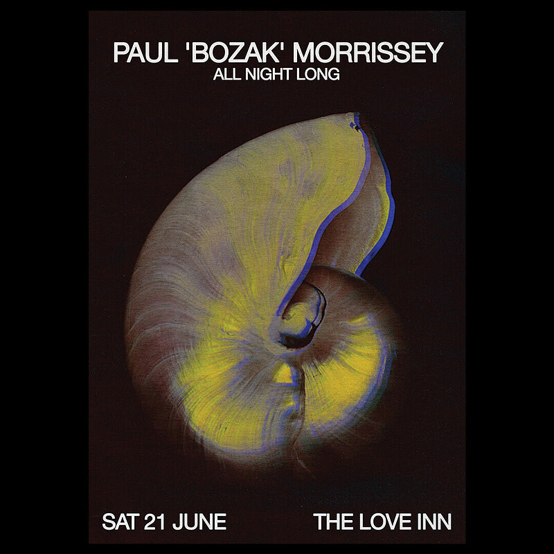 Paul 'Bozak' Morrissey at The Love Inn