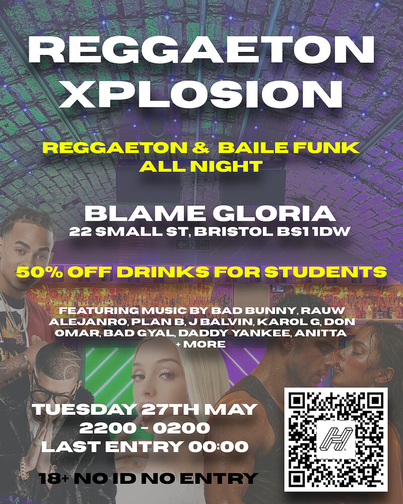 Reggaetón Xplosion @ Blame Gloria at Blame Gloria