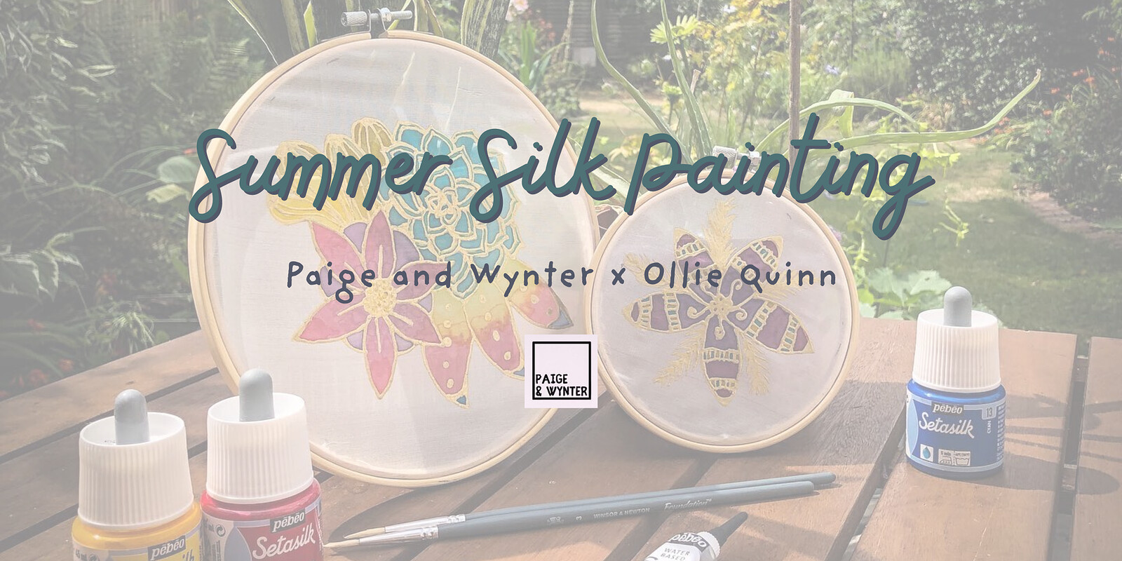 Summer Silk Painting at Ollie Quinn