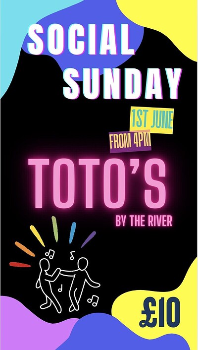 Social Sunday at Totos By The River